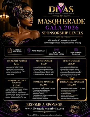 Sponsors and Donors - DIVAS MasqHERade Benefit Gala for Women's Housing