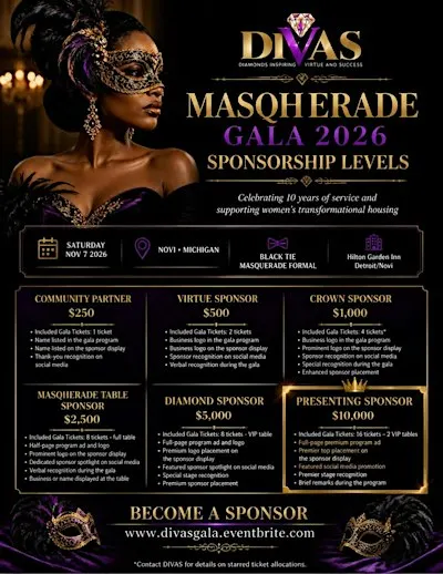 Sponsors and Donors - DIVAS MasqHERade Benefit Gala for Women's Housing