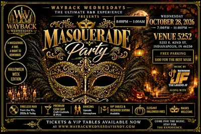 Wayback Wednesdays - Masquerade Party