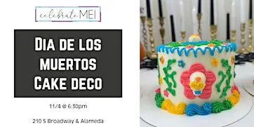Dia de los Muertos Cake Decorating