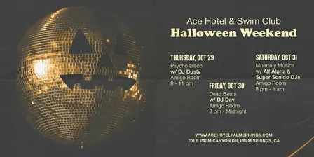Ace Halloween: Psycho Disco with DJ Dusty