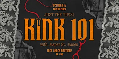 Kink 101 with Jasper St. James