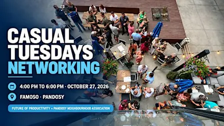 Casual Tuesdays Networking at Famoso - Oct 27
