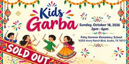 Austin Kids' Garba 2026!