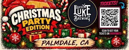 Christmas Party Edition Music Bingo Night @ Lucky Luke Brewing Palmdale