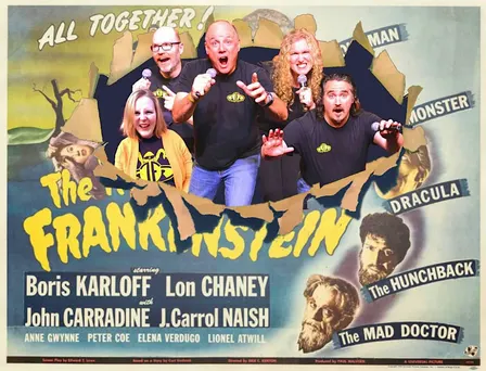 Twisted Flicks The House of Frankenstein - Live Improv Comedy Movie Dubs