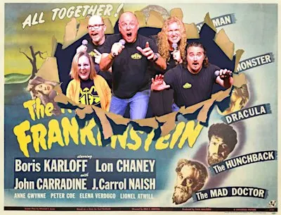 Twisted Flicks The House of Frankenstein - Live Improv Comedy Movie Dubs
