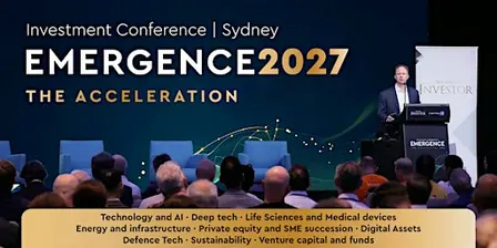 Emergence 2027: The Acceleration - Investment Conference Sydney