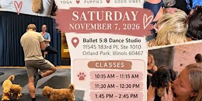 Puppy Yoga: Timberlands Wags and Wellness