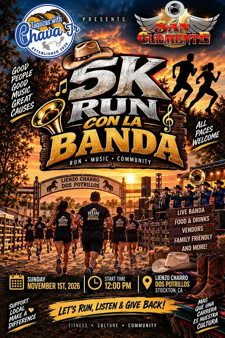 5k run con la banda