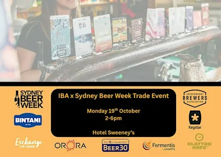 IBA Sydney Beer Week Trade Event