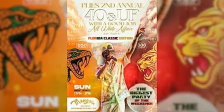 Plies 40 & Up With A Good Job All White Affair Day Party-Fl Classic Orlando