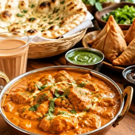 In-person class: Chicken Tikka Masala, Samosas & Butter Naan (Bay Area)