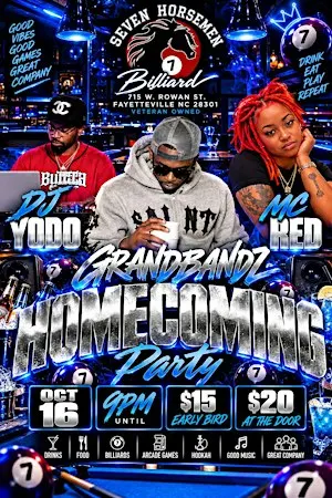GRANDBANDS HOMECOMING PARTY