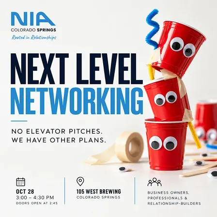 Next Level Networking- by NIA Colorado Springs