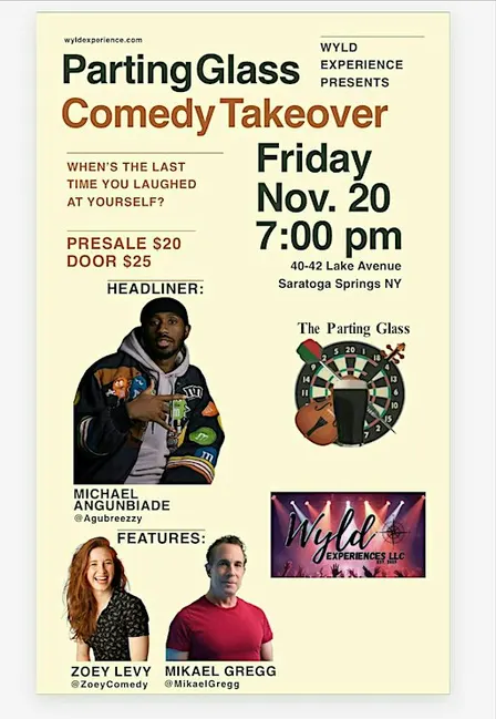 The Parting Glass Comedy Takeover