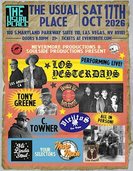 Los Yesterdays with Tony Greene, C. Towner and More!