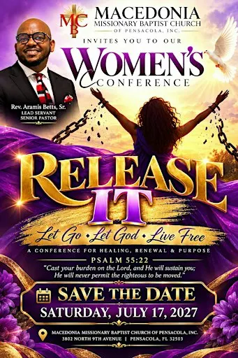 Macedonia Missionary Baptist Church:  Release It Women's Conference