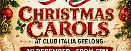 CHRISTMAS CAROLS @ CLUB ITALIA