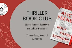Thriller Book Club - Rock Paper Scissors