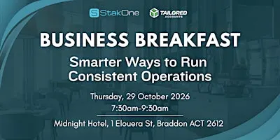 Business Breakfast: Smarter Ways to Run Consistent Operations
