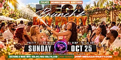 MEGA BRUNCH + DAY PARTY HOMECOMING EDITION