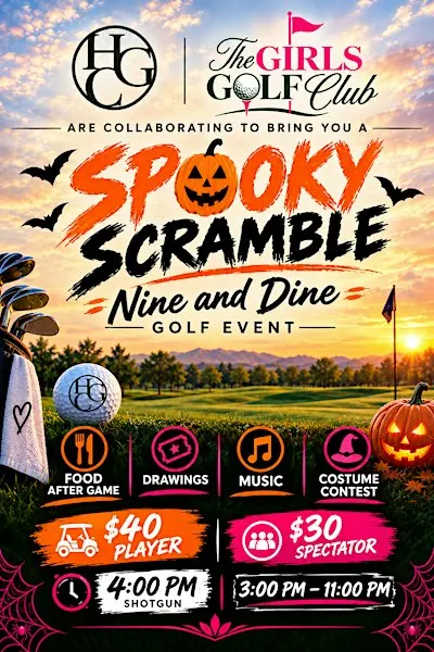 9 & Dine Spooky Golf Scramble