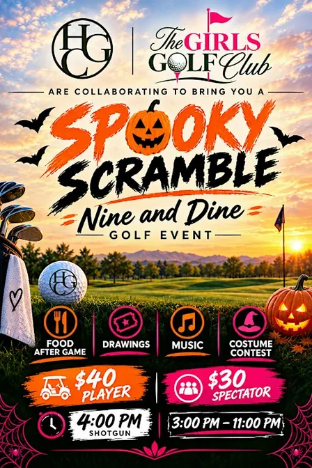 9 & Dine Spooky Golf Scramble