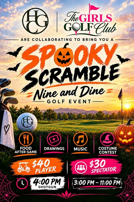 9 & Dine Spooky Golf Scramble