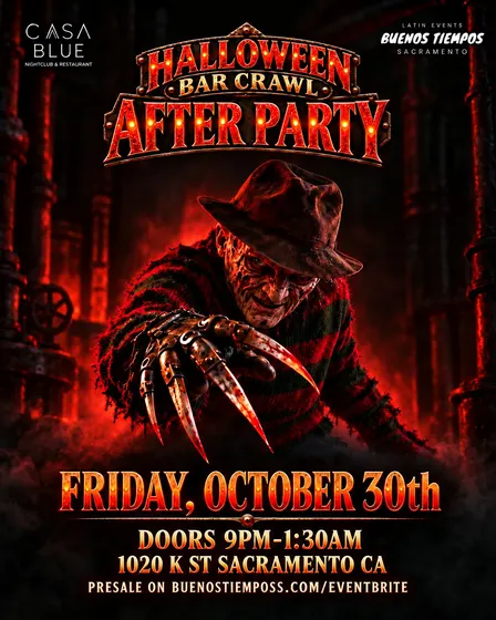 Halloween Bar Crawl After Party