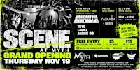 SCENE Grand Opening at Myth | Thursday, Nov. 19 2026