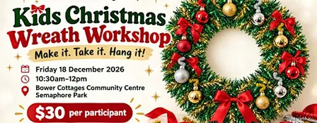 Kids Christmas Wreath Workshop