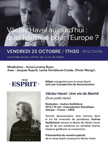 Václav Havel aujourd’hui : quel héritage pour l’Europe ?
