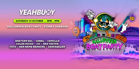 Yeah Buoy - Halloween Boat Party (31.10)