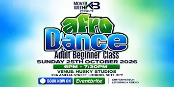 Afro Dance Adult Beginner Class by MOVE WITH KB