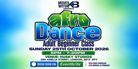 Afro Dance Adult Beginner Class by MOVE WITH KB