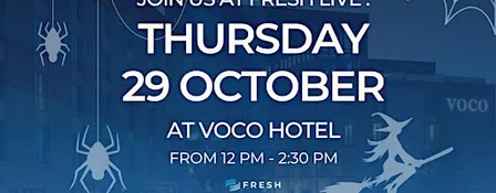 FRESH Live Halloween Business Networking | Leicester | Hotel Voco Leicester