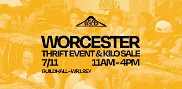 7th November - Worcester's BEST Thrift Event & Kilo Sale