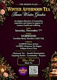 The Period Place Winter Afternoon Tea