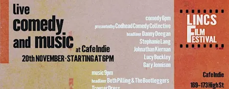 Lincs Film Festival - Live Comedy & Music