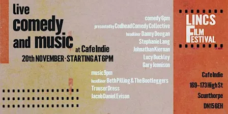 Lincs Film Festival - Live Comedy & Music