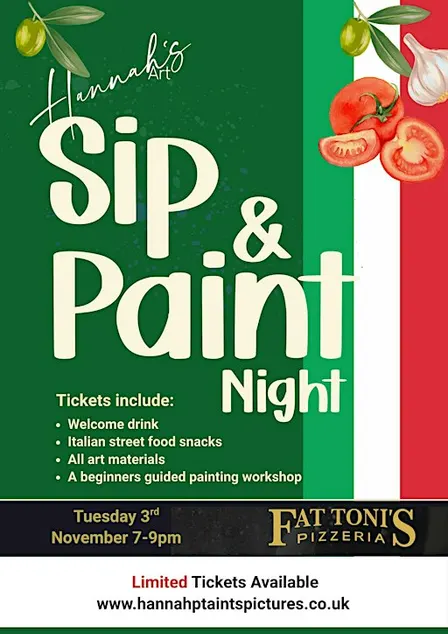 Sip&Paint @ Fat Toni's