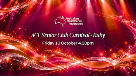 ACF Senior Club Carnival - Ruby Tier