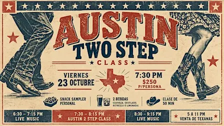 Austin, Two Step (Aprende a bailar al estilo Texas)