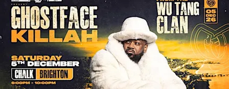 Ghostface Killah live in Brighton at Chalk!