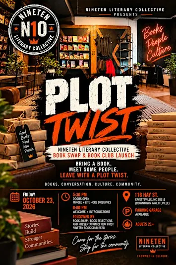 Plot Twist Nineten LIT Collective Book Swap & Book Club Launch