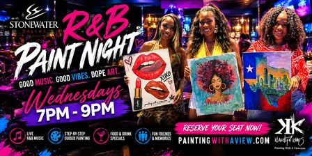 R&B Paint Night at Stone Water Dallas