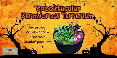 Spooktacular Carnivorous Terrarium (Smoketown Location)