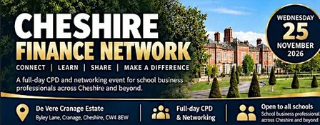 CHESHIRE FINANCE NETWORK - 25TH NOVEMBER 2026