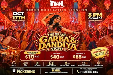 The Grand Garba & Dandiya Night